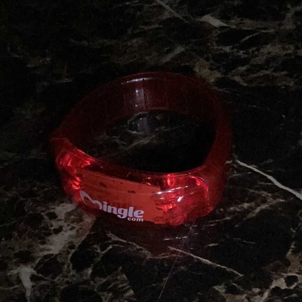 Unisex Led light bracelet glow blinking flashing motion party festival c…
